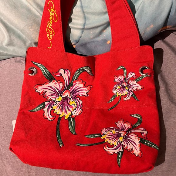 Ed Hardy Nia Tote - Picture 1 of 3